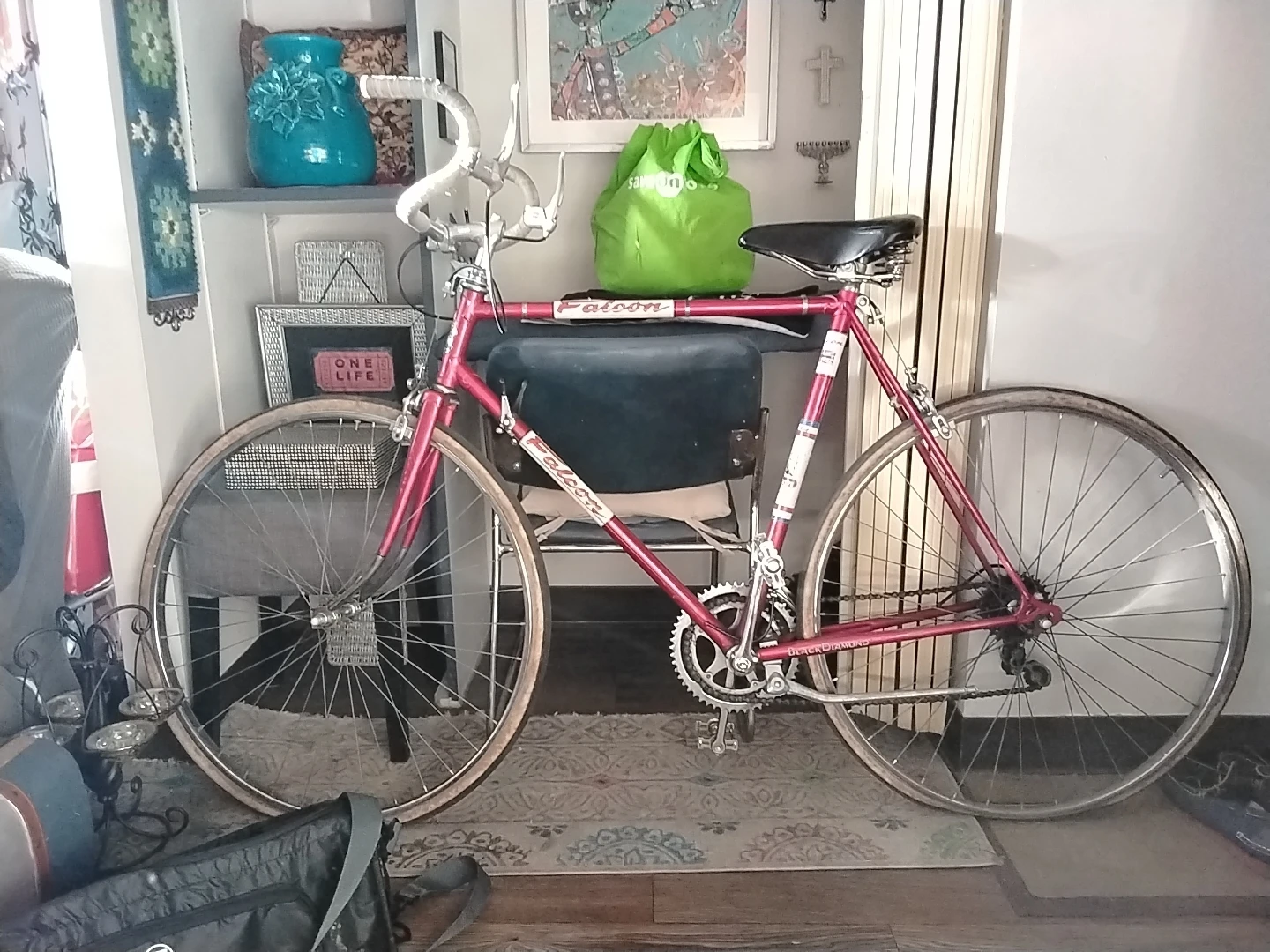 Falcon Black Diamond Vintage Road Bike