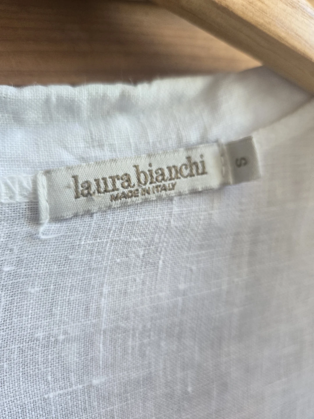White Linen Top - photo 4