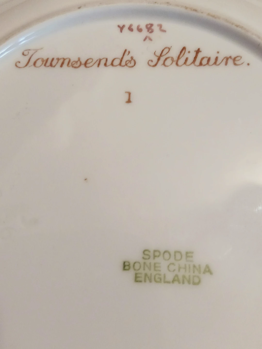 Spode Bone China Townsend's Solitaire Plate - photo 4