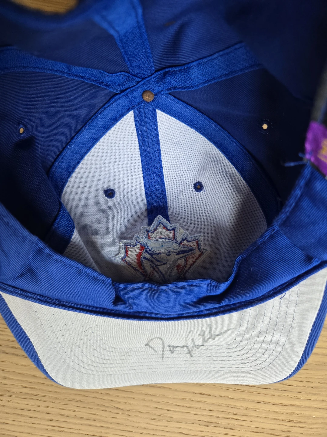 1990's Vintage Signed Blue Jays Baseball Hat - photo 4