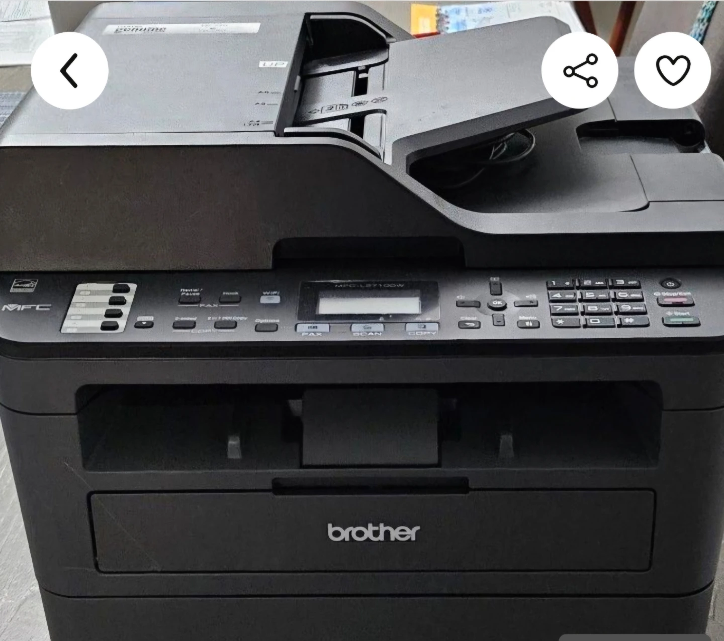 Brother MFC-L2710DW All-in-One Monochrome Laser Printer - photo 3
