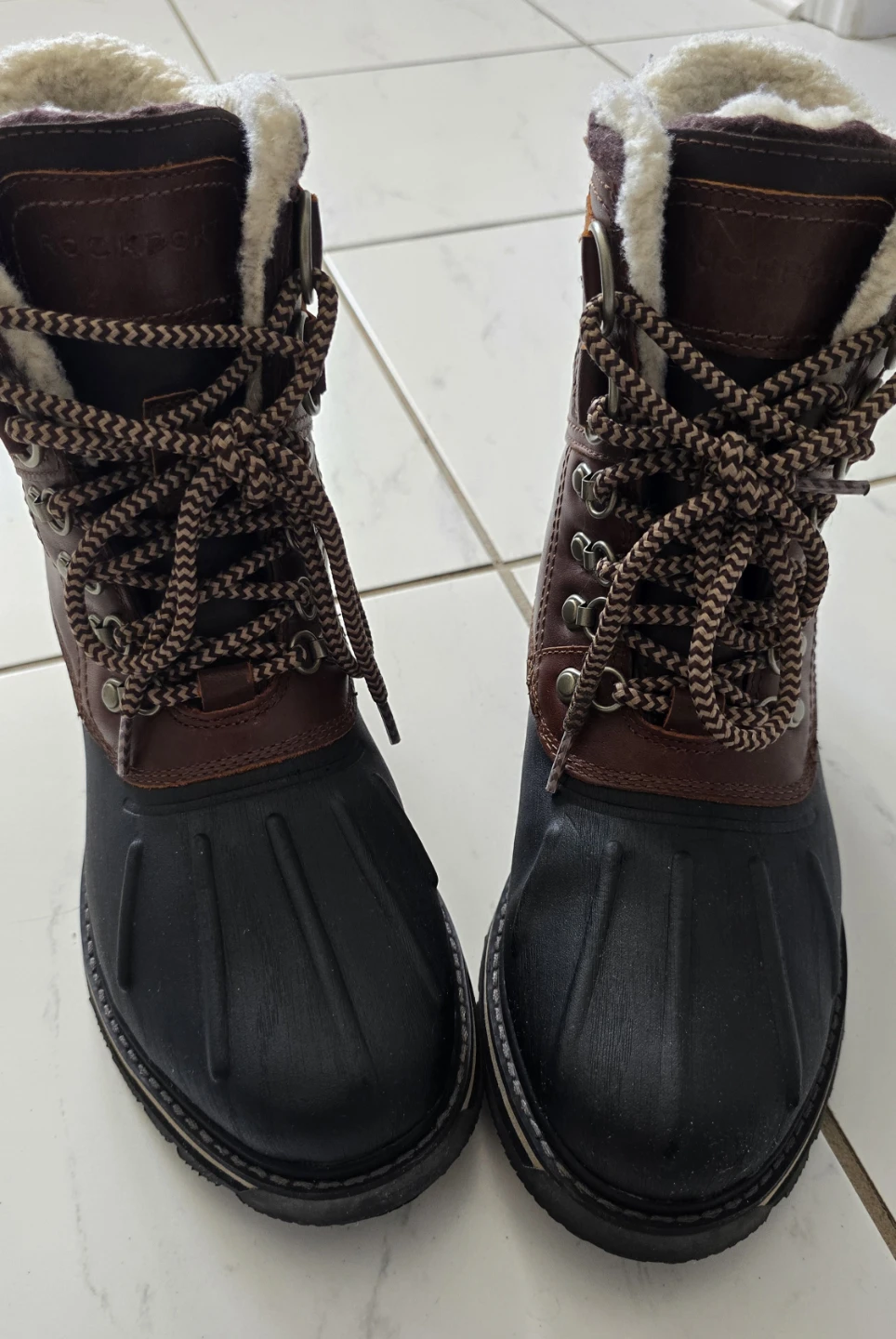 Rockport TRLBRKR Duck Waterproof Boots - Size 8M - photo 2