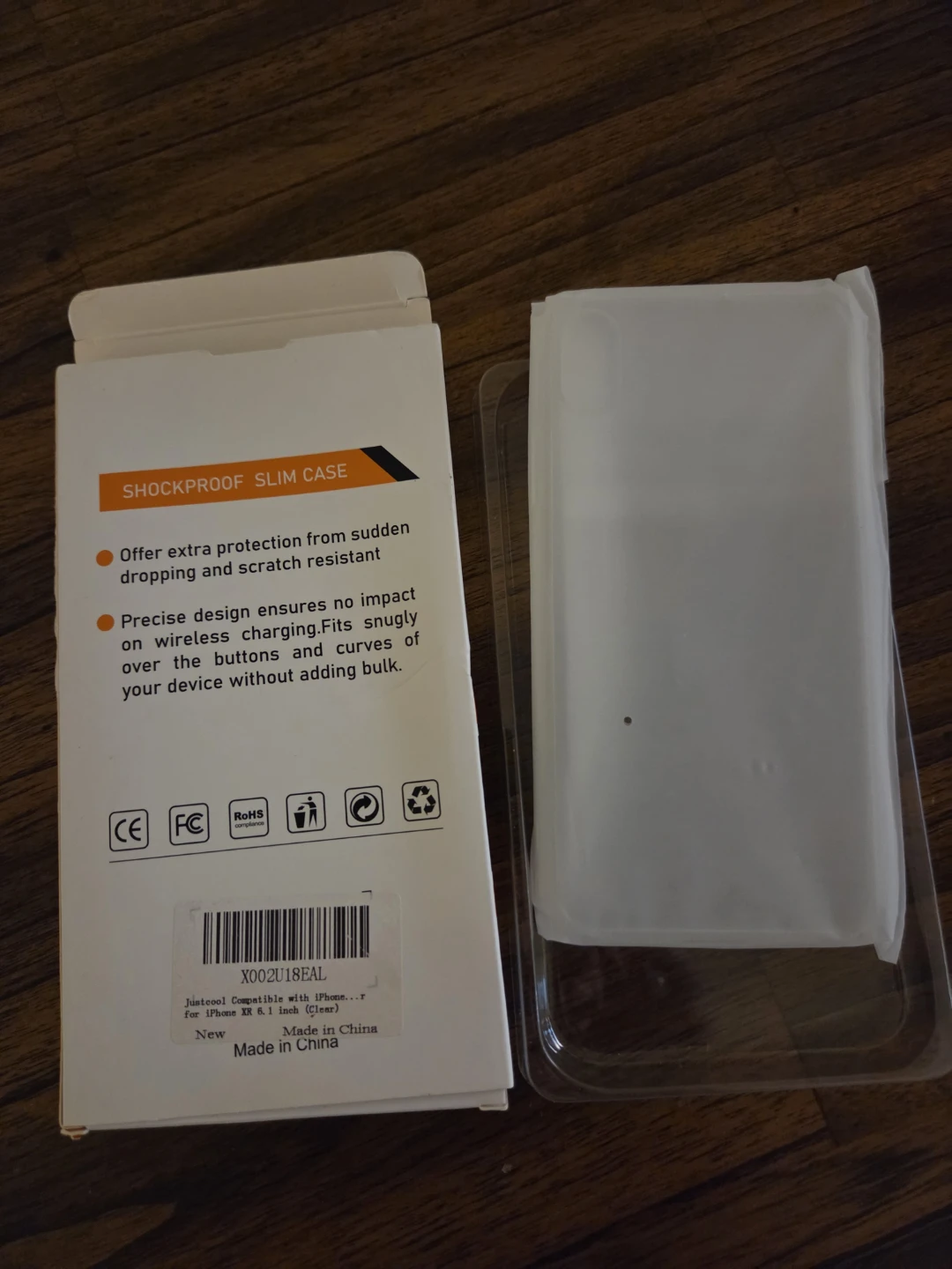 Justcool Slim Shockproof Case for iPhone XR