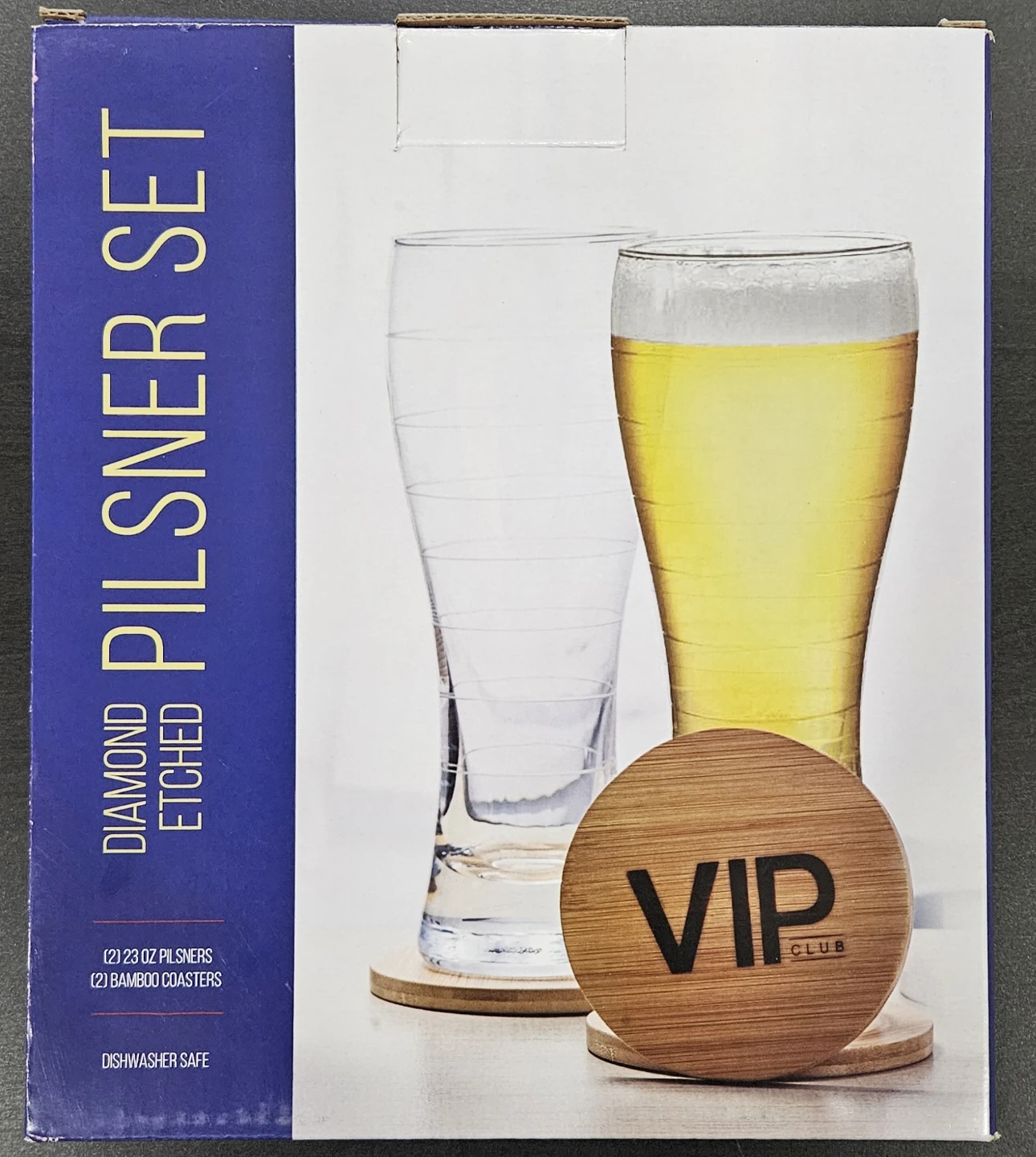 VIP Club Diamond Etched Pilsner Set - photo 2