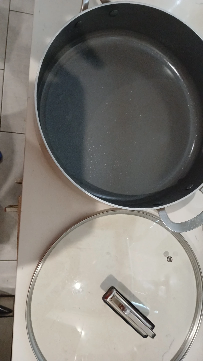 Large Frying Pan with Glass Lid - photo 3