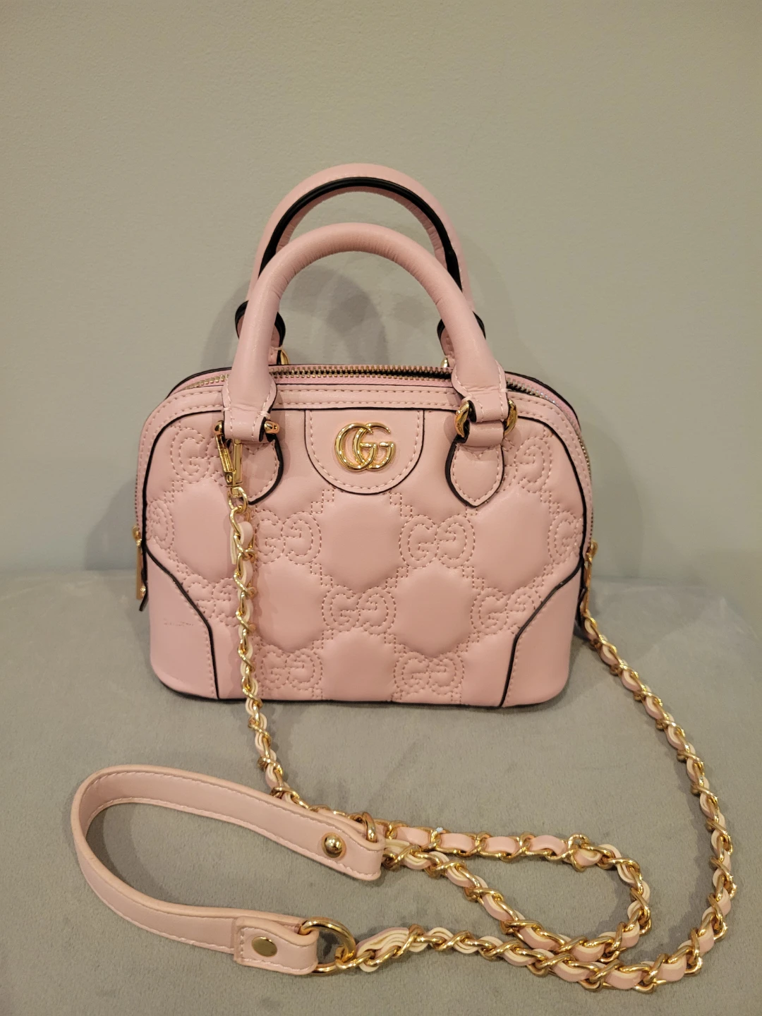 Gucci GG Matelasse Pink Mini Bag - photo 3