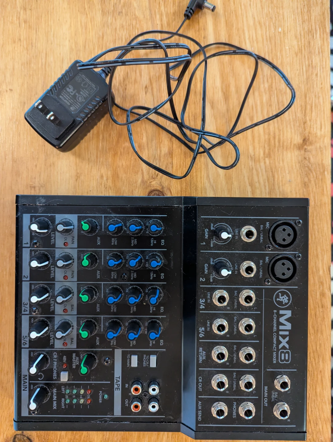 Mackie Mix8 8-Channel Compact Mixer - photo 3