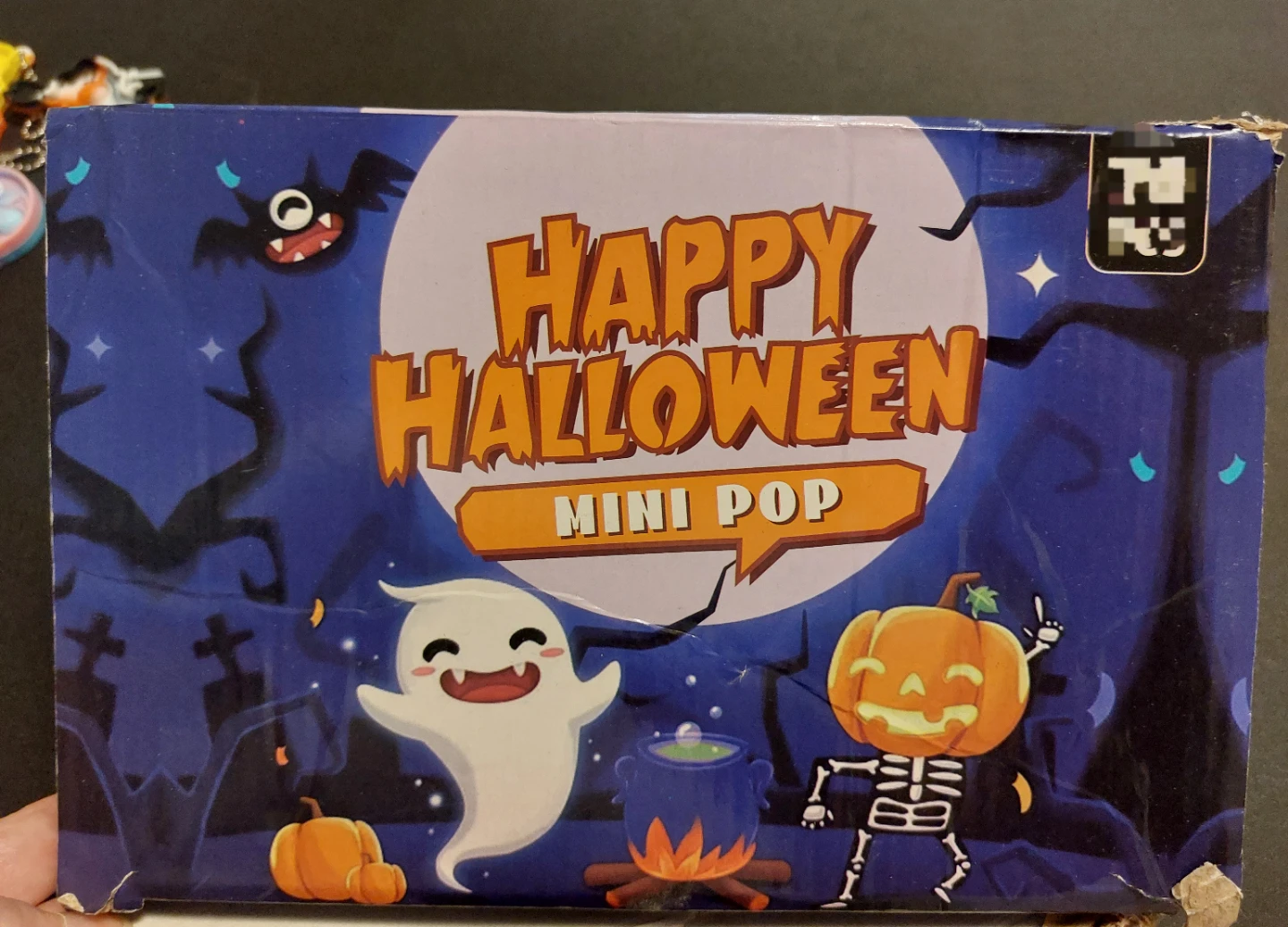 40 pcs Halloween Mini Pop Toy + 14 pcs Squishes