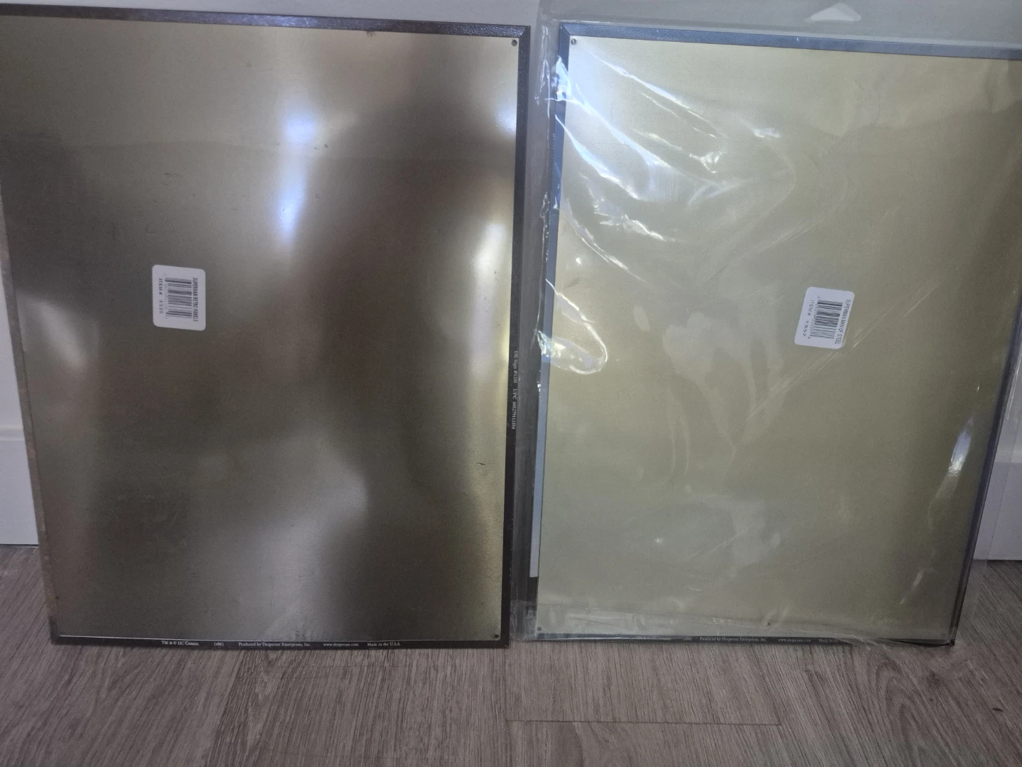 Two Superman Metal Signs - photo 2