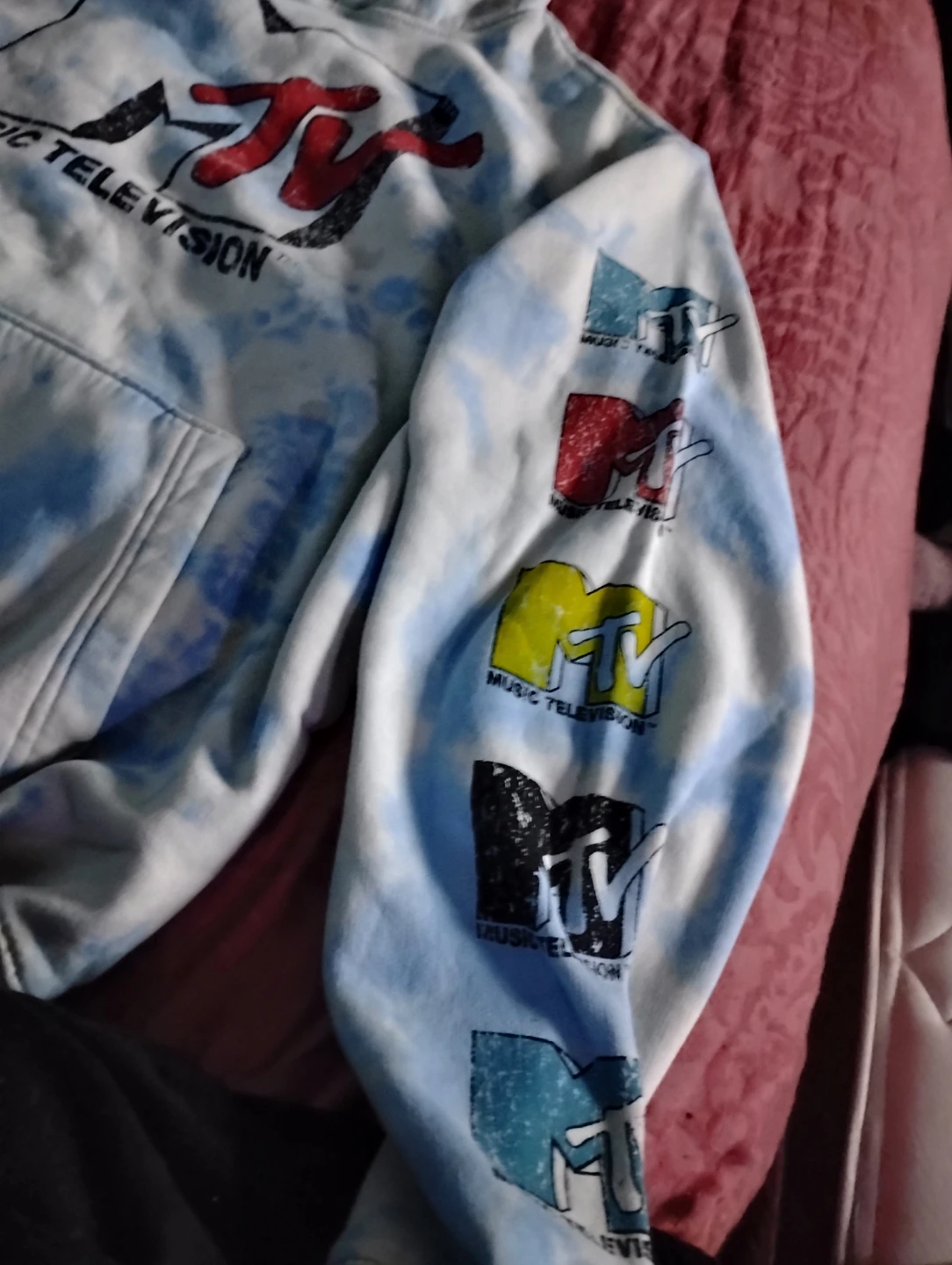 Vintage MTV Tie-Dye Hoodie - photo 3