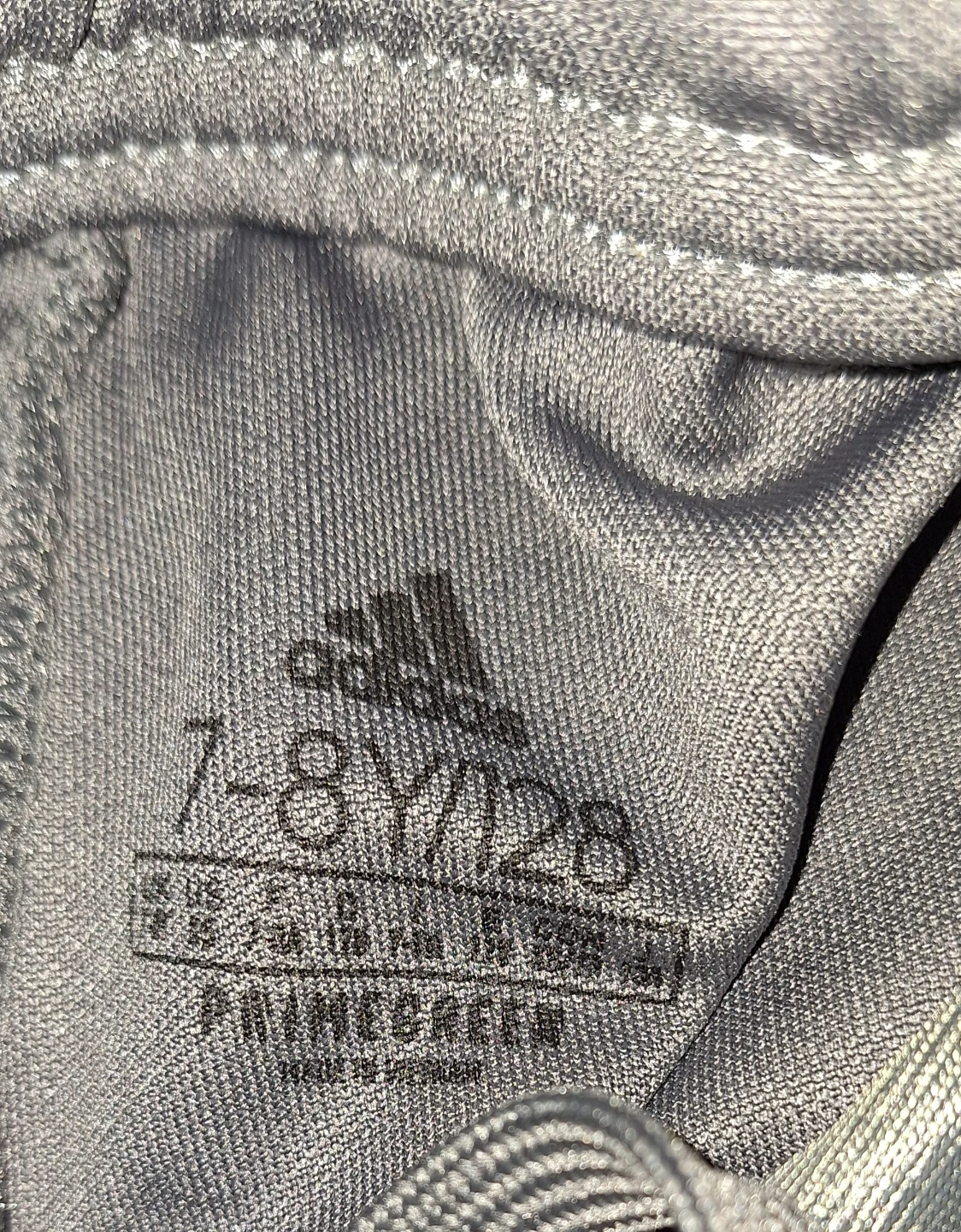 Adidas Kids Grey Track Pants 7-8Y🏈 - photo 2