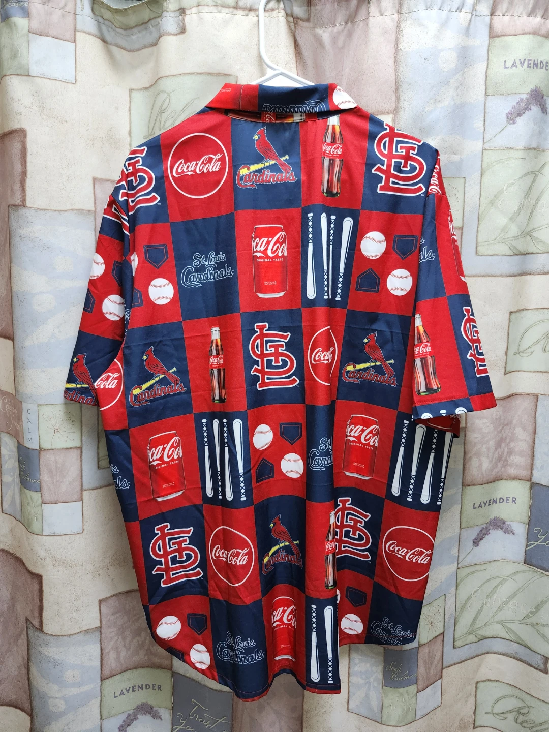 St. Louis Cardinals Coca-Cola Hawaiian Shirt XL - photo 3