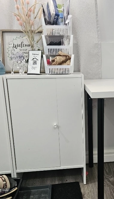 IKEA BAGGEBO Cabinet with Door - White - photo 2