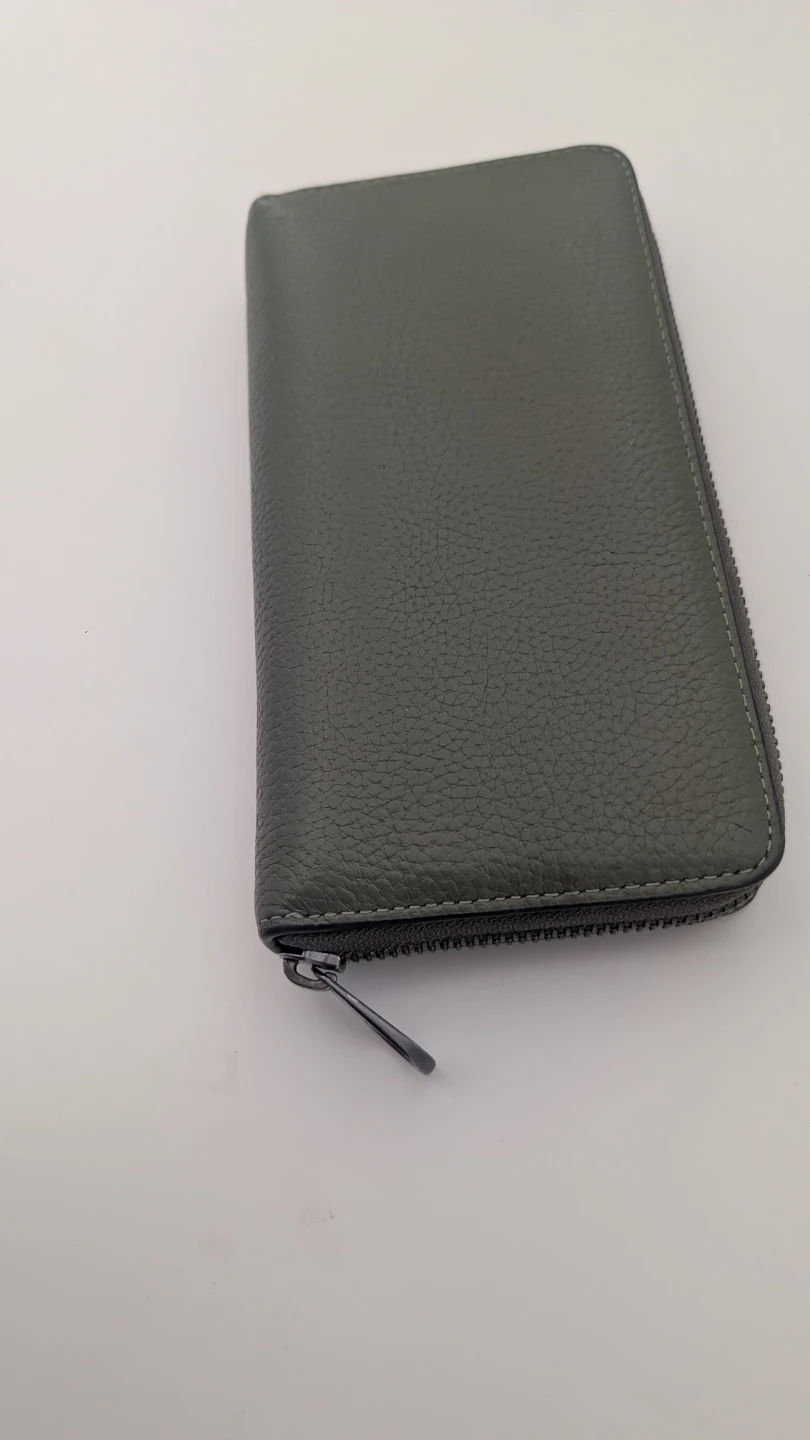 Coach Olive Green Zip-Around Wallet - photo 5