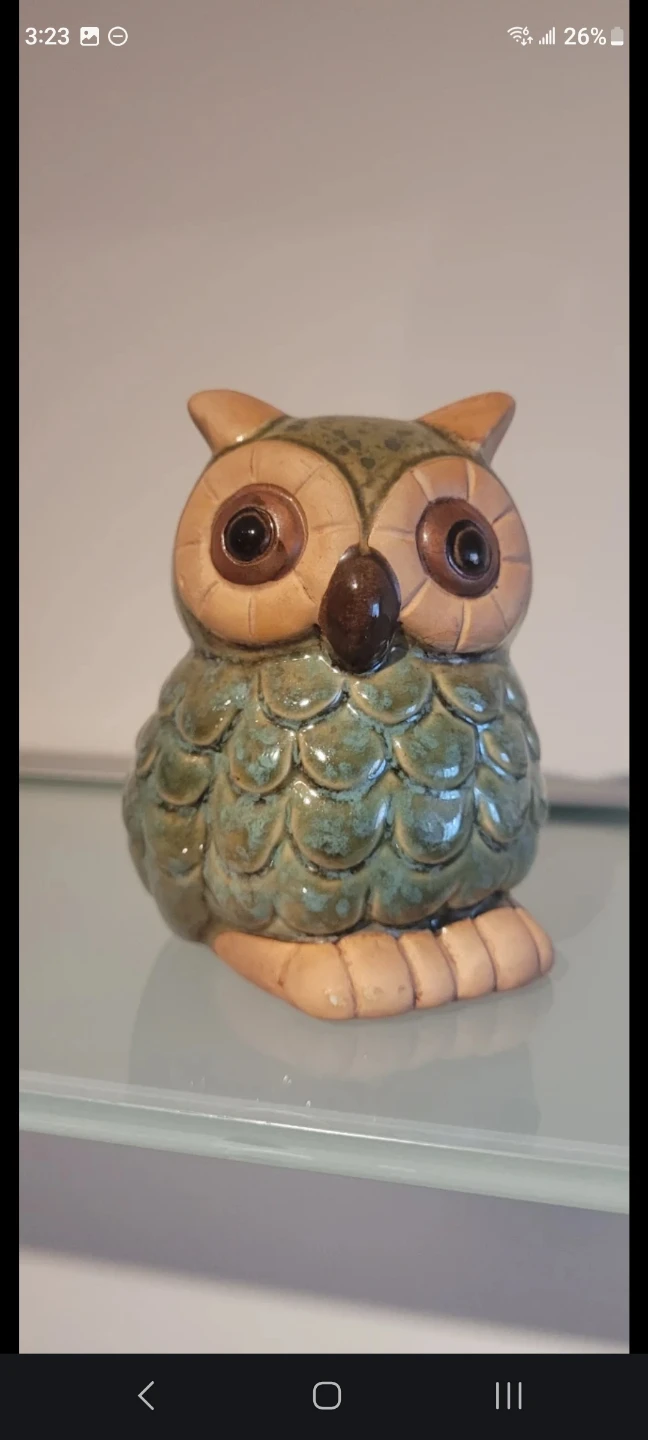 NEW Ceramic Owl Figurine