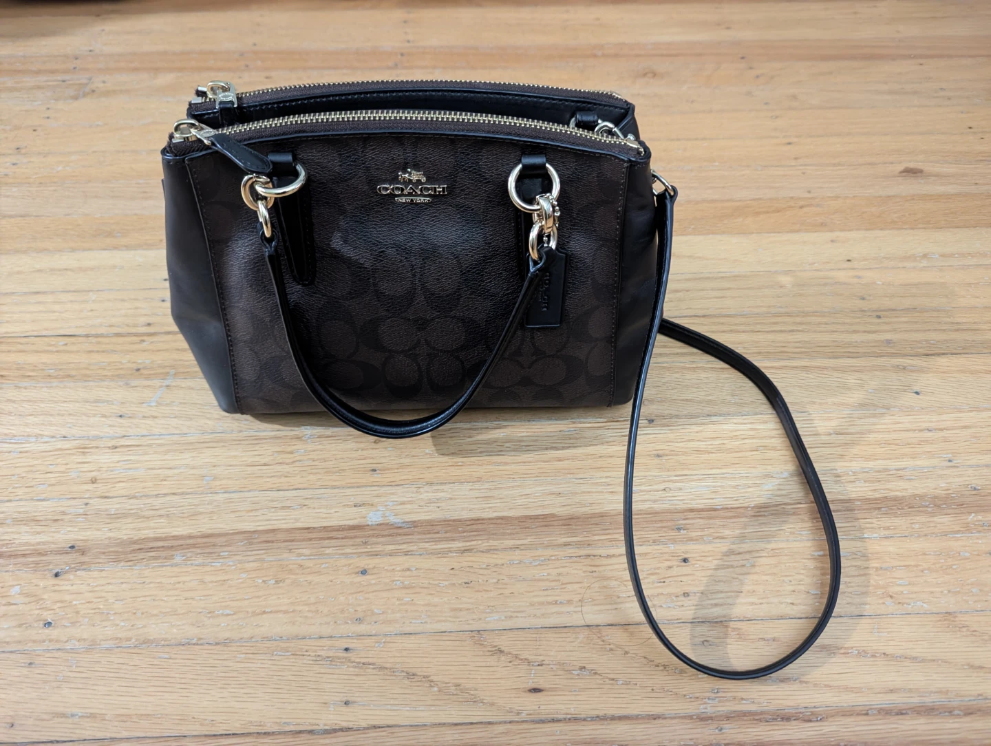 Coach Signature Print Handbag - photo 2