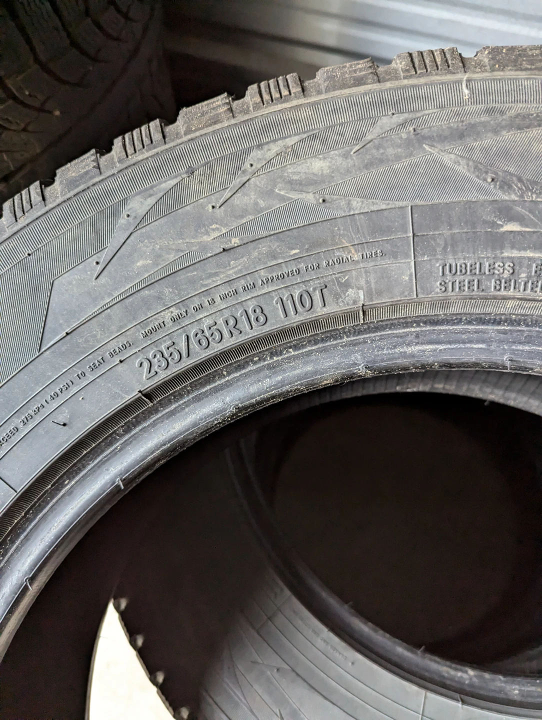 235/65R18 Winter Tires - photo 3