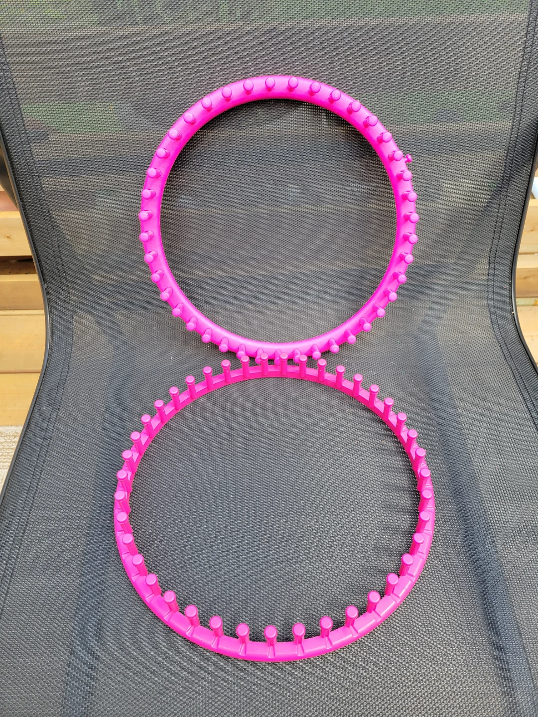 2 Large Knitting Looms