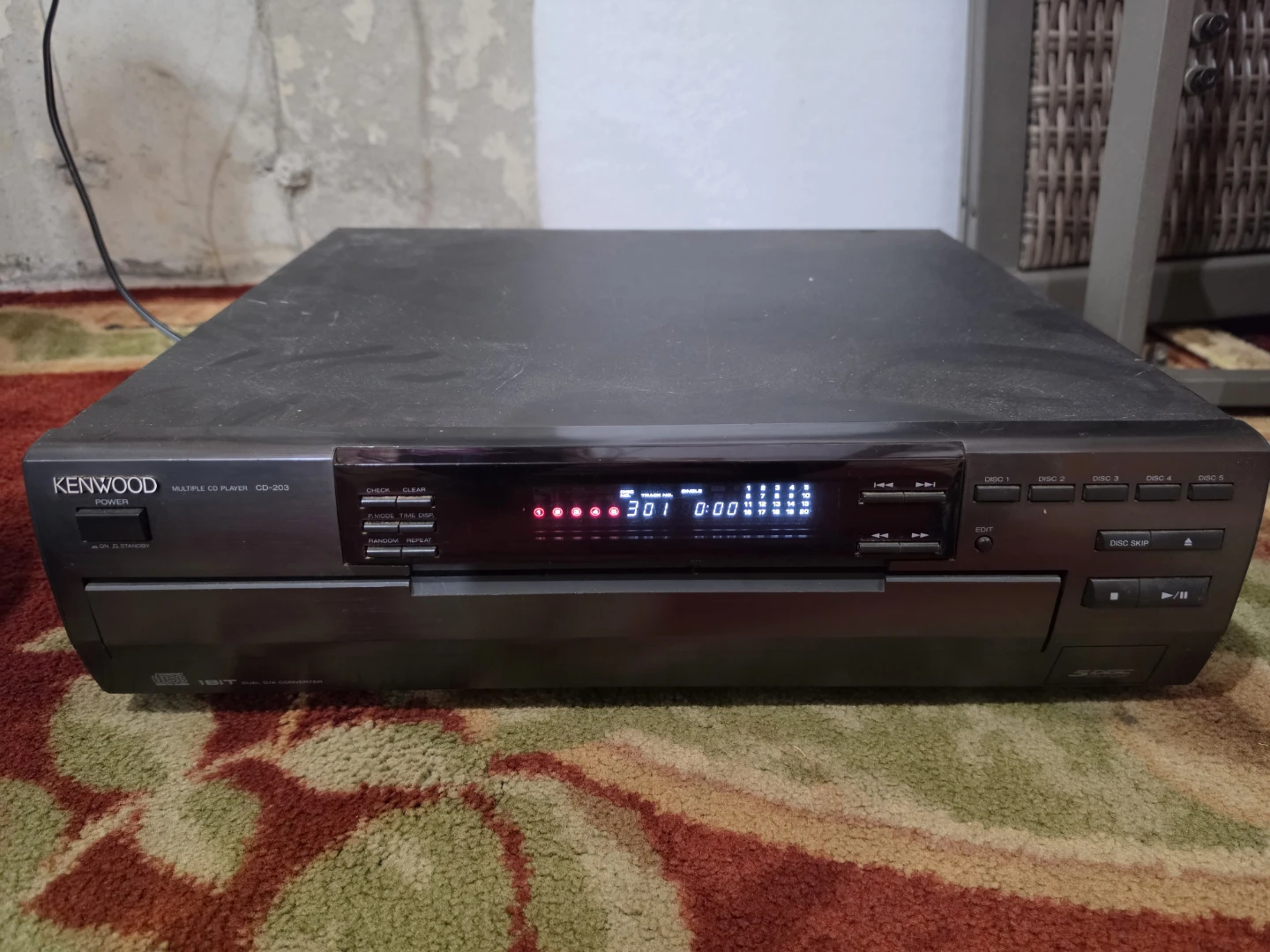 Kenwood CD-203 5-Disc CD Player