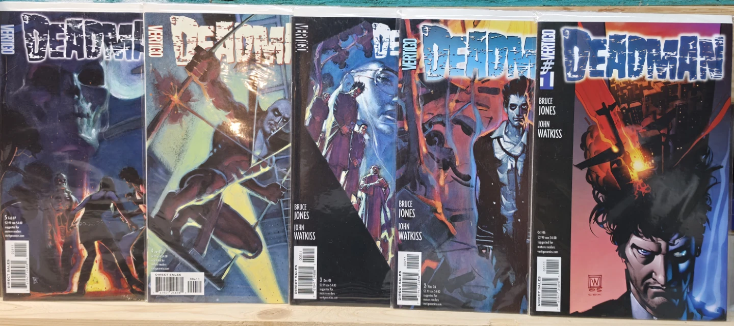 🏈Deadman Vertigo Comics Set Issues 1-5