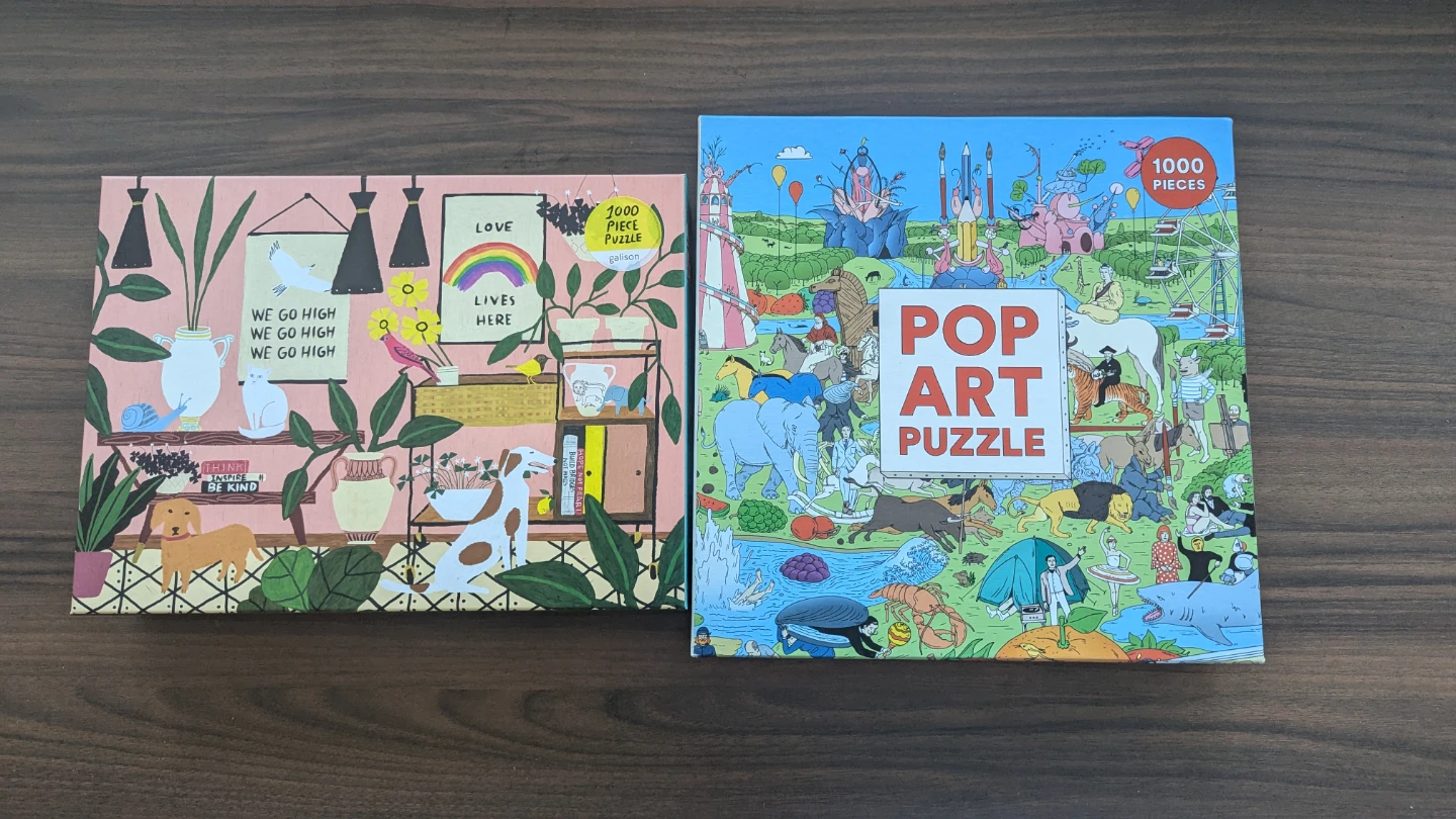 2 Puzzles for $15