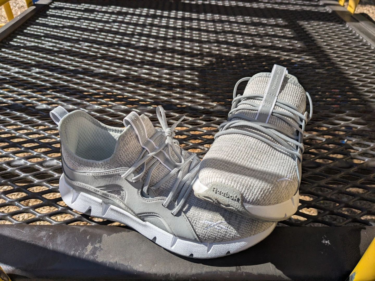 Reebok Grey Athletic Sneakers - photo 4
