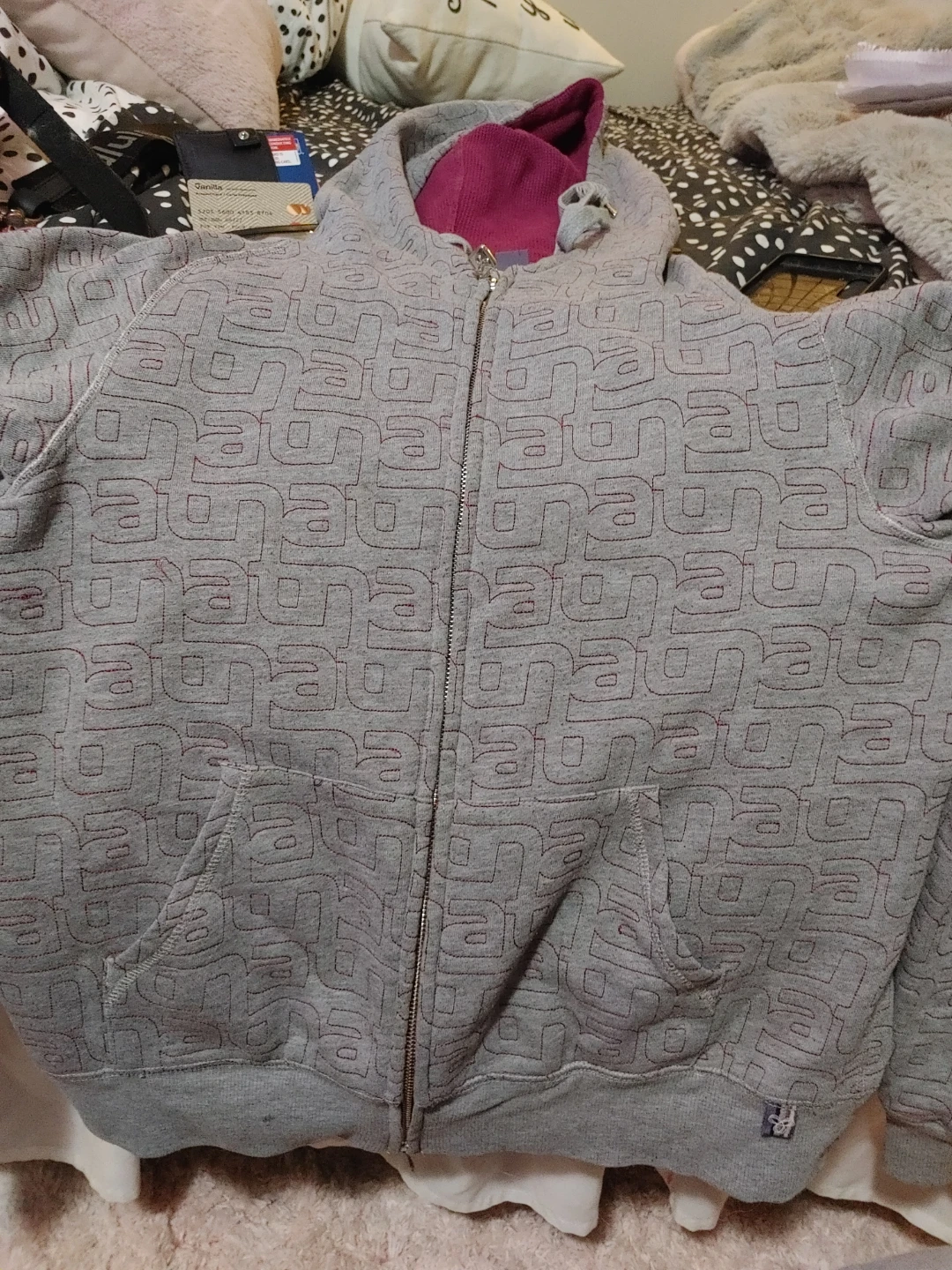TNA grey hoodie