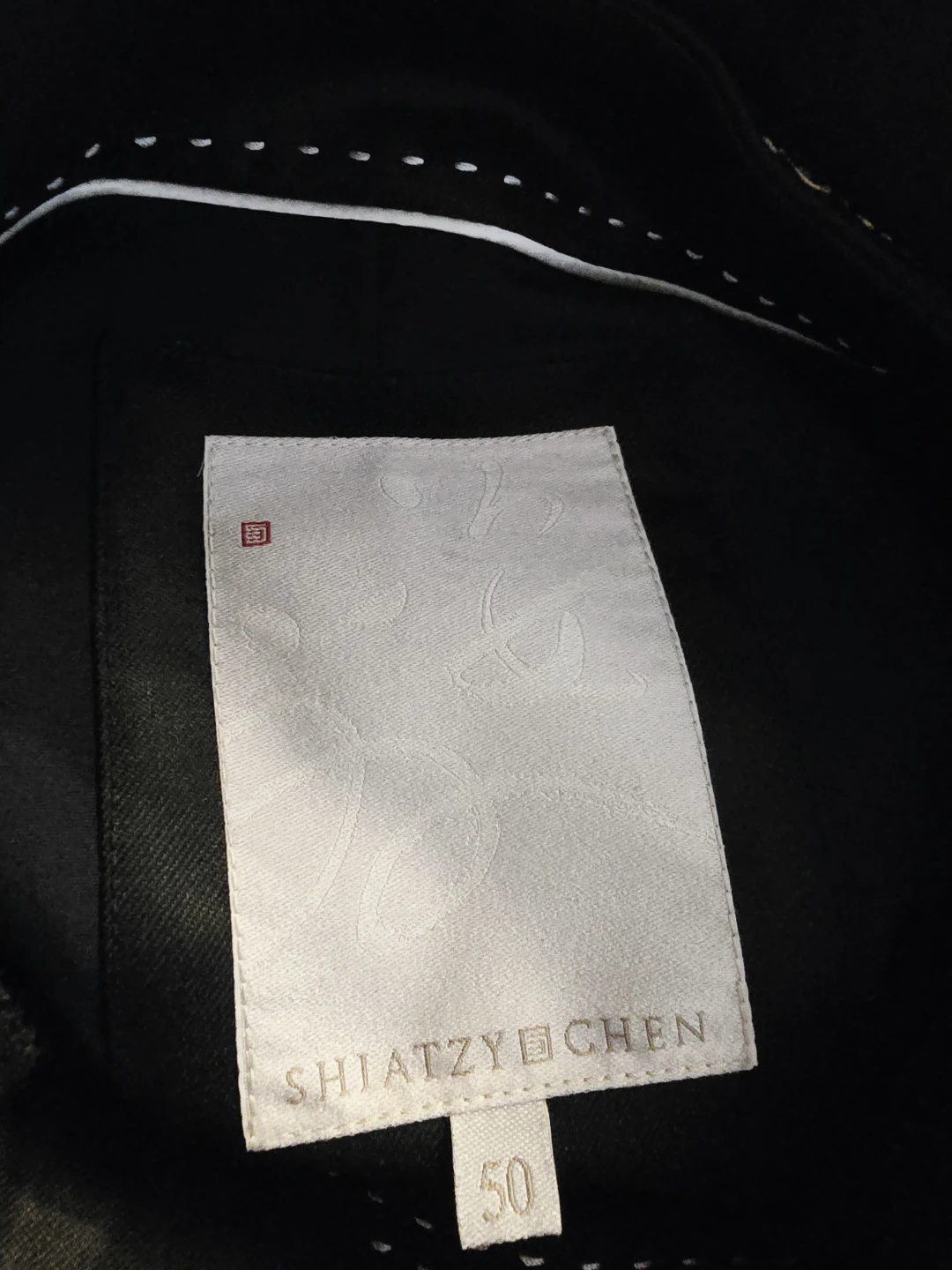 Authentic Shiatzy Chen Black Jacket Size 50 - photo 3