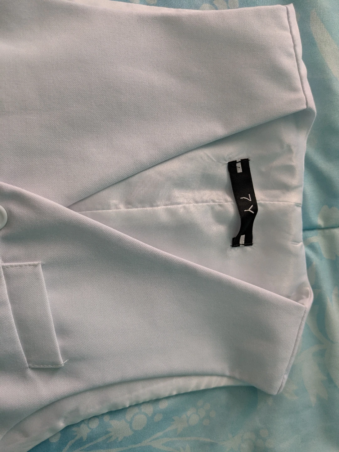 White Dress Vest for Kids - photo 3