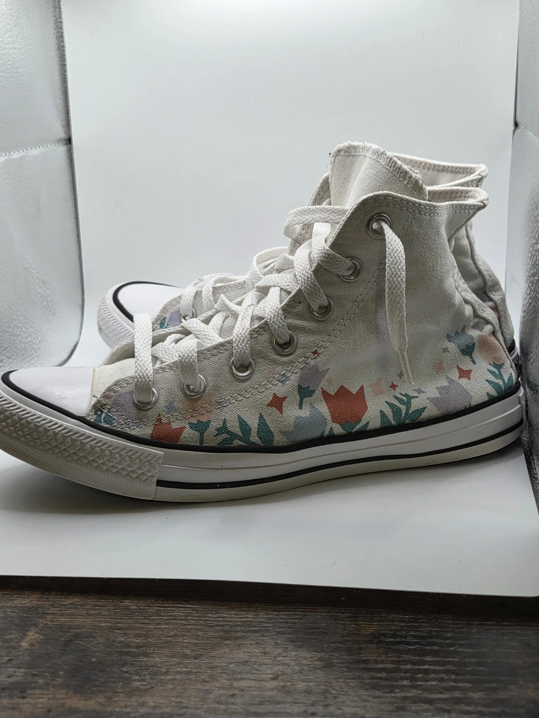 Converse All Star Floral High Top Sneakers - photo 4