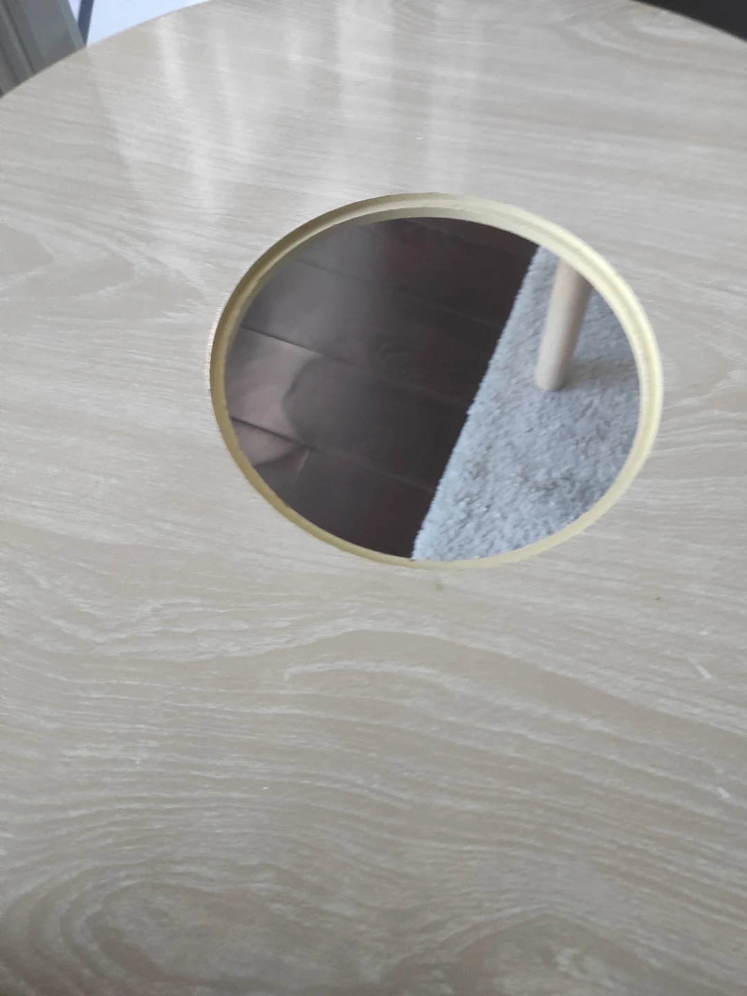 Round plant pot side table - photo 3