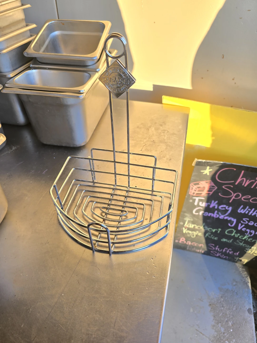 Tabasco Brand Metal Sauce Caddy - photo 2