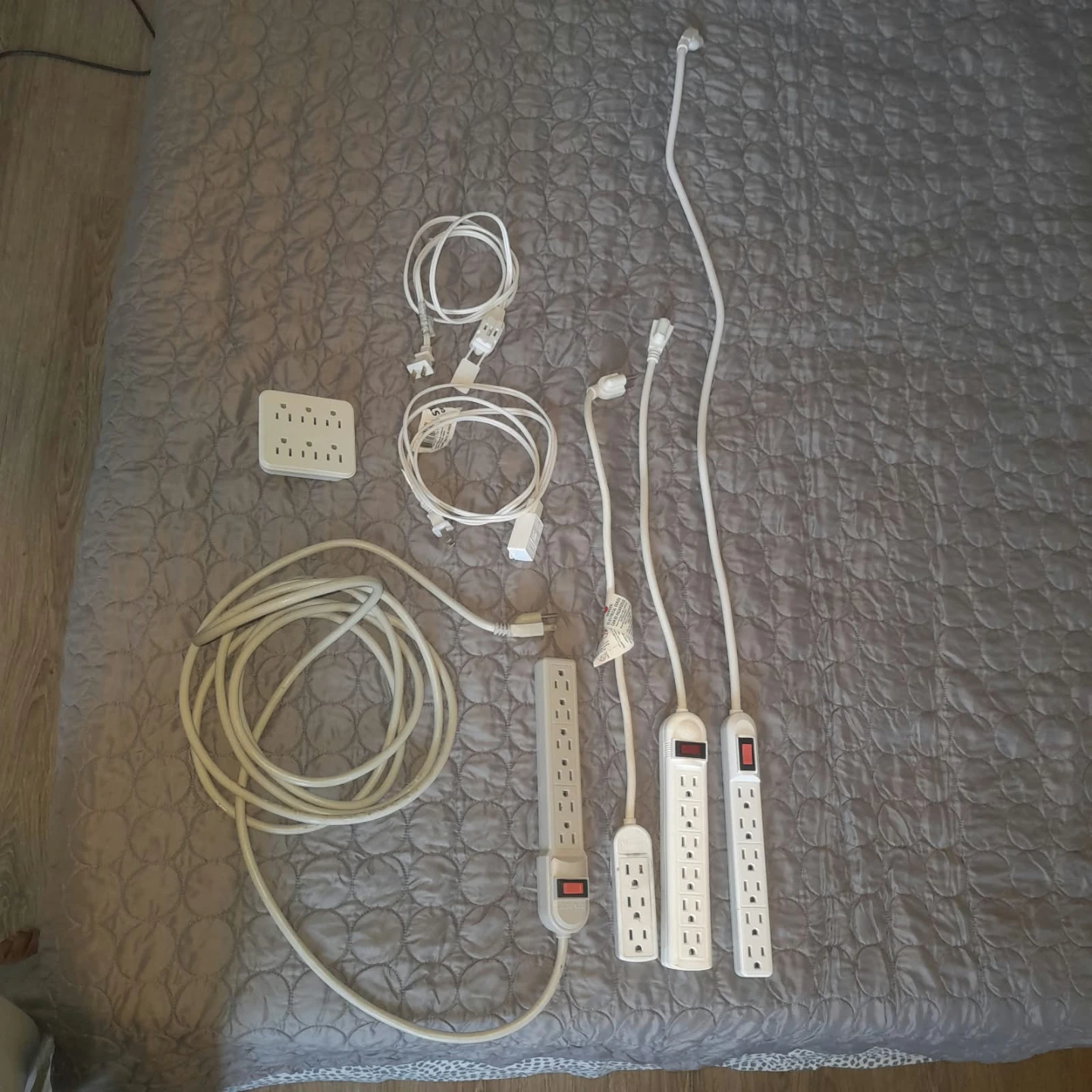 Assorted Power Bars and Extension Cords 🏈