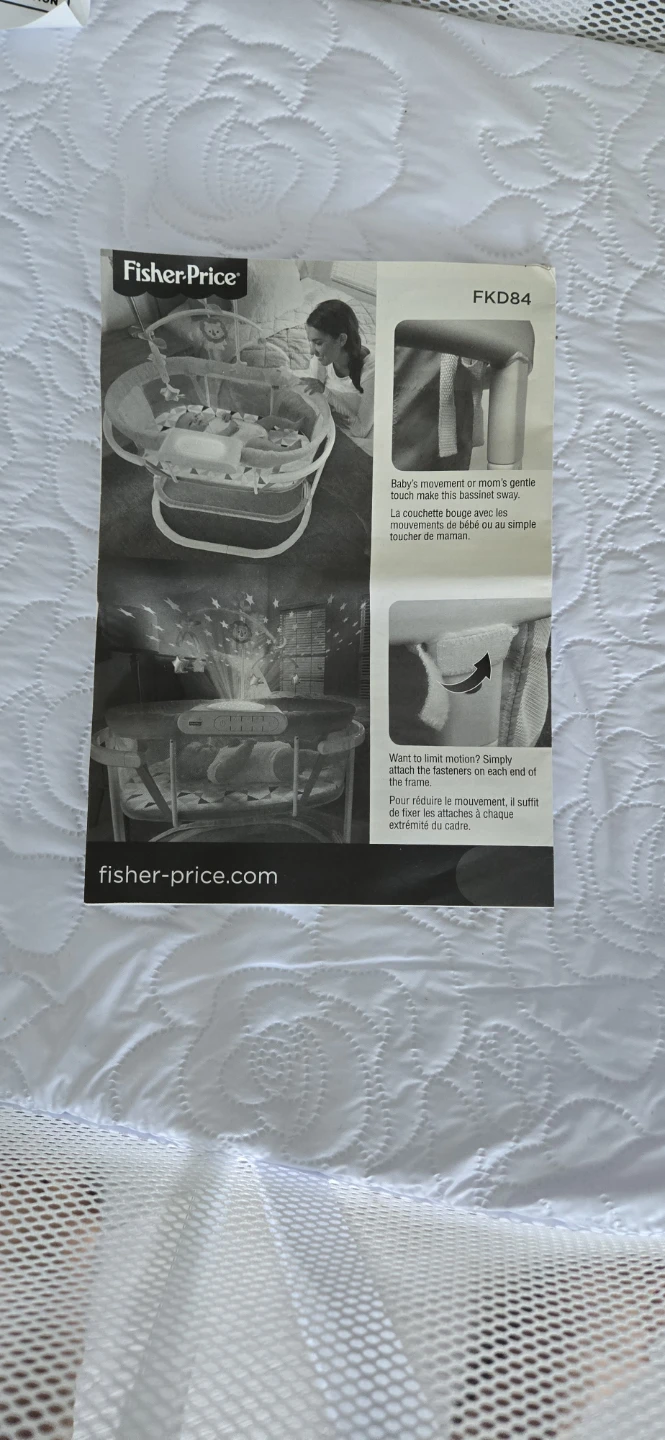 Fisher-Price Sway Bassinet - photo 4
