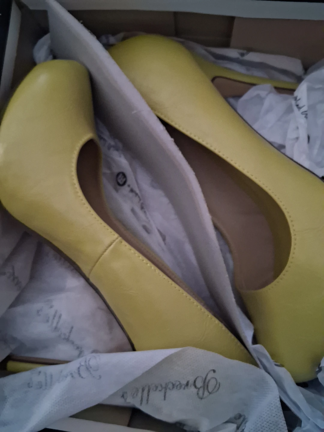 Michael Antonio Yellow Heels