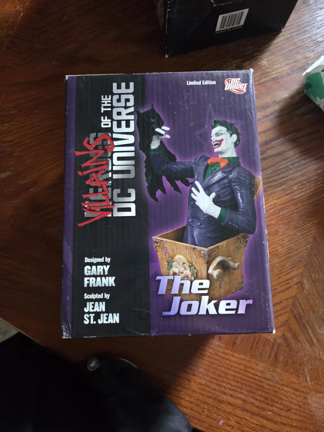 DC Direct Villains of the DC Universe The Joker Bust