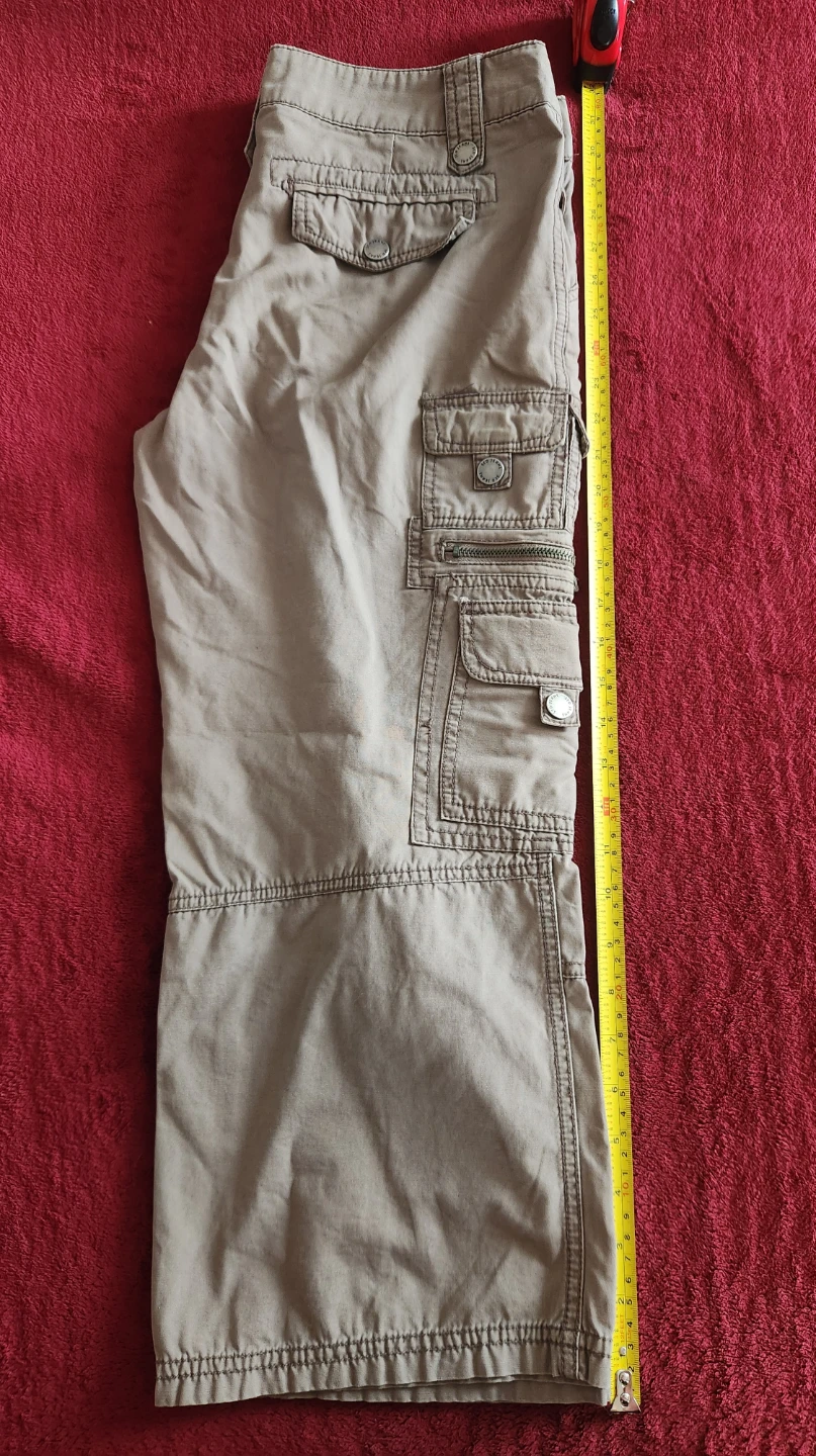 Sancred Khaki Cargo Capris - photo 4