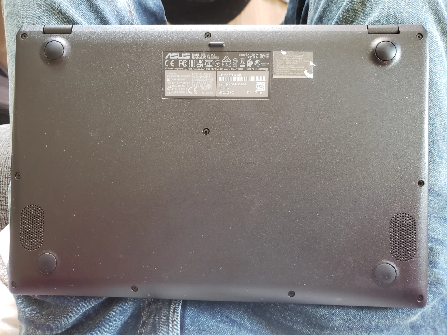 ASUS L410KA Notebook Laptop