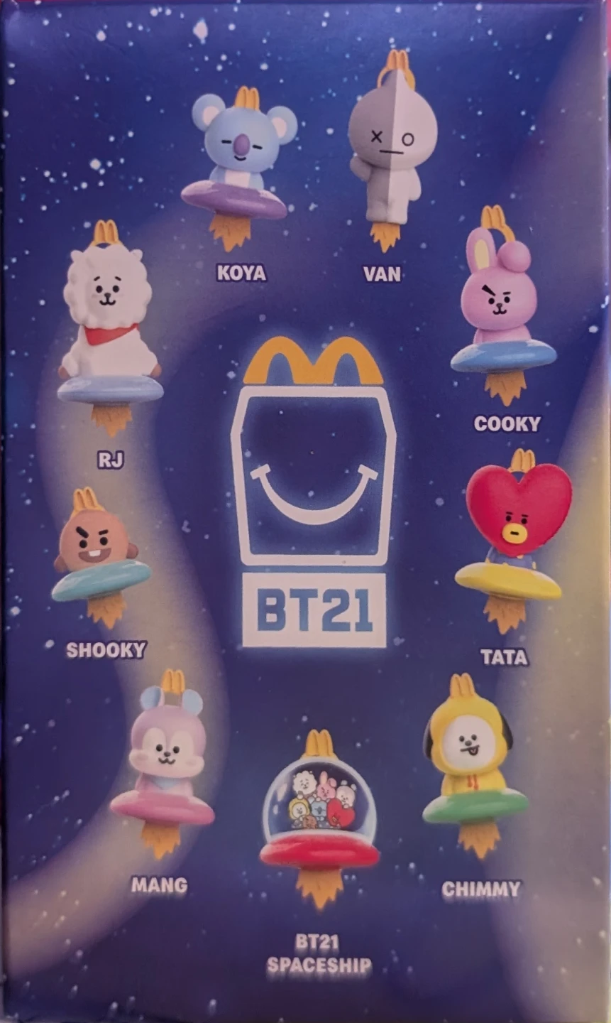 McDonald's '26: BT21 (BTS) Tata ('V') Happy Meal toy - photo 2