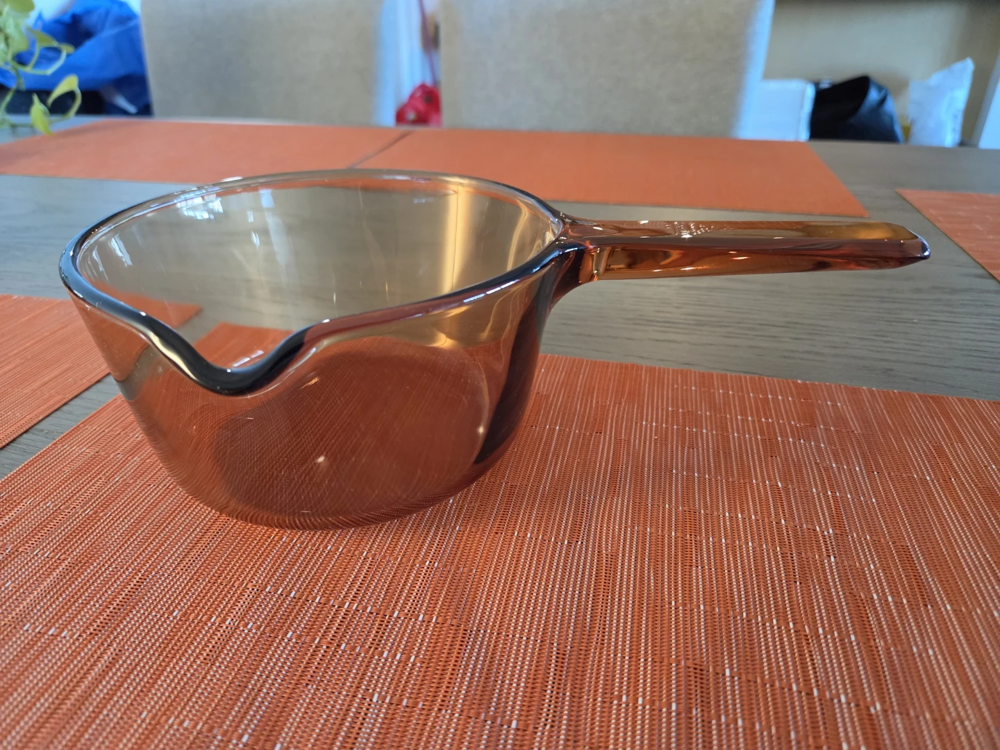 Visions by Corning Amber Glass Cookware Set - 3 Pots and 1 Lid - photo 3