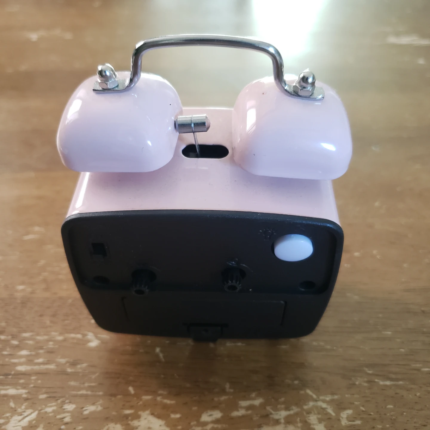 Pink Twin Bell Alarm Clock - photo 3