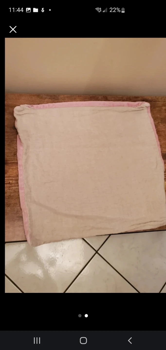 Pink velvet throw pillow cover 🏈