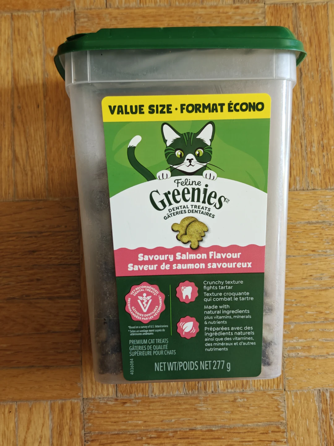 Greenies Savoury Salmon Flavour Cat Treats
