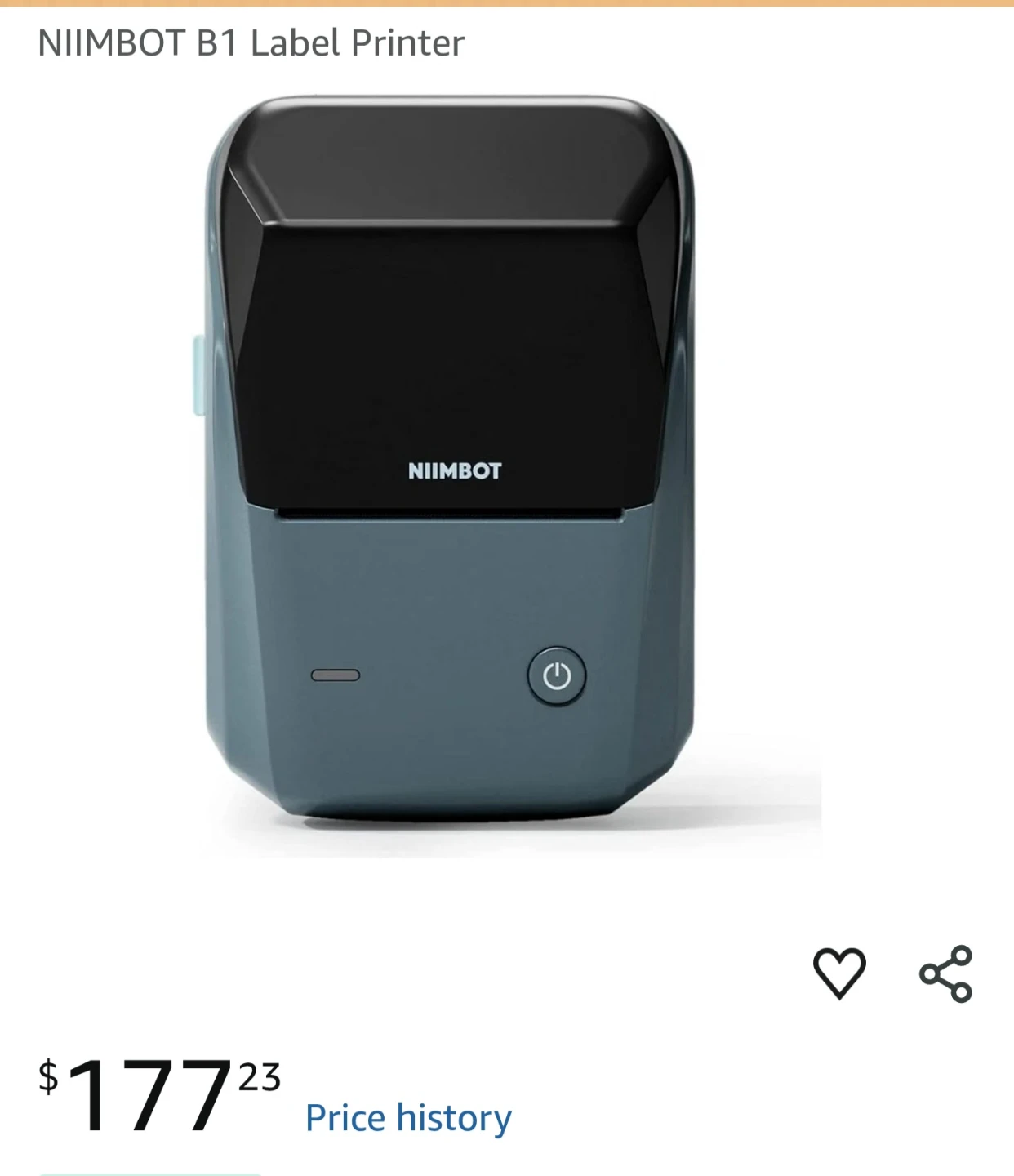 NIIMBOT B1 Smart Label Printer - photo 3