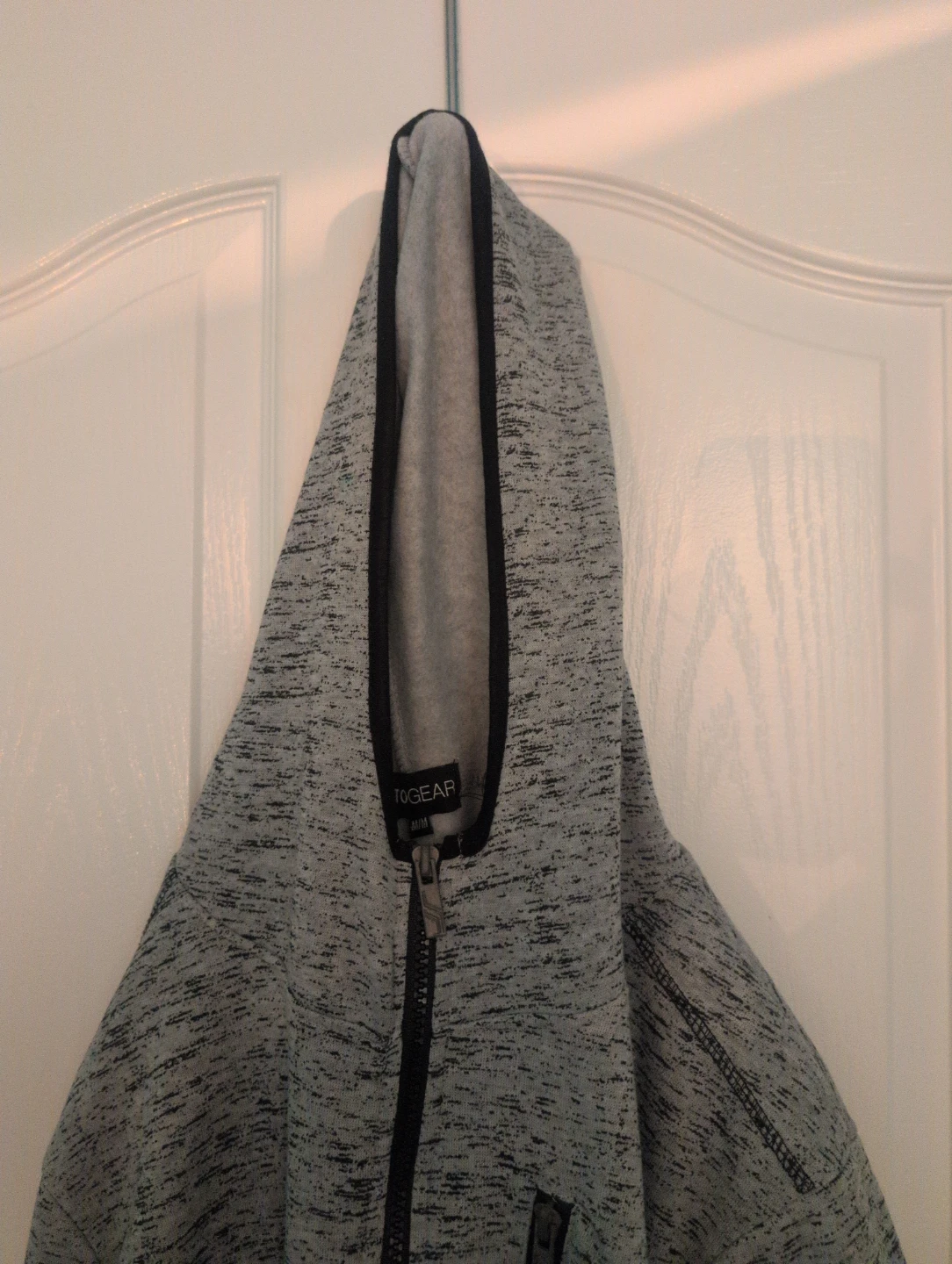 Motogear Grey Zip-Up Hoodie - photo 2
