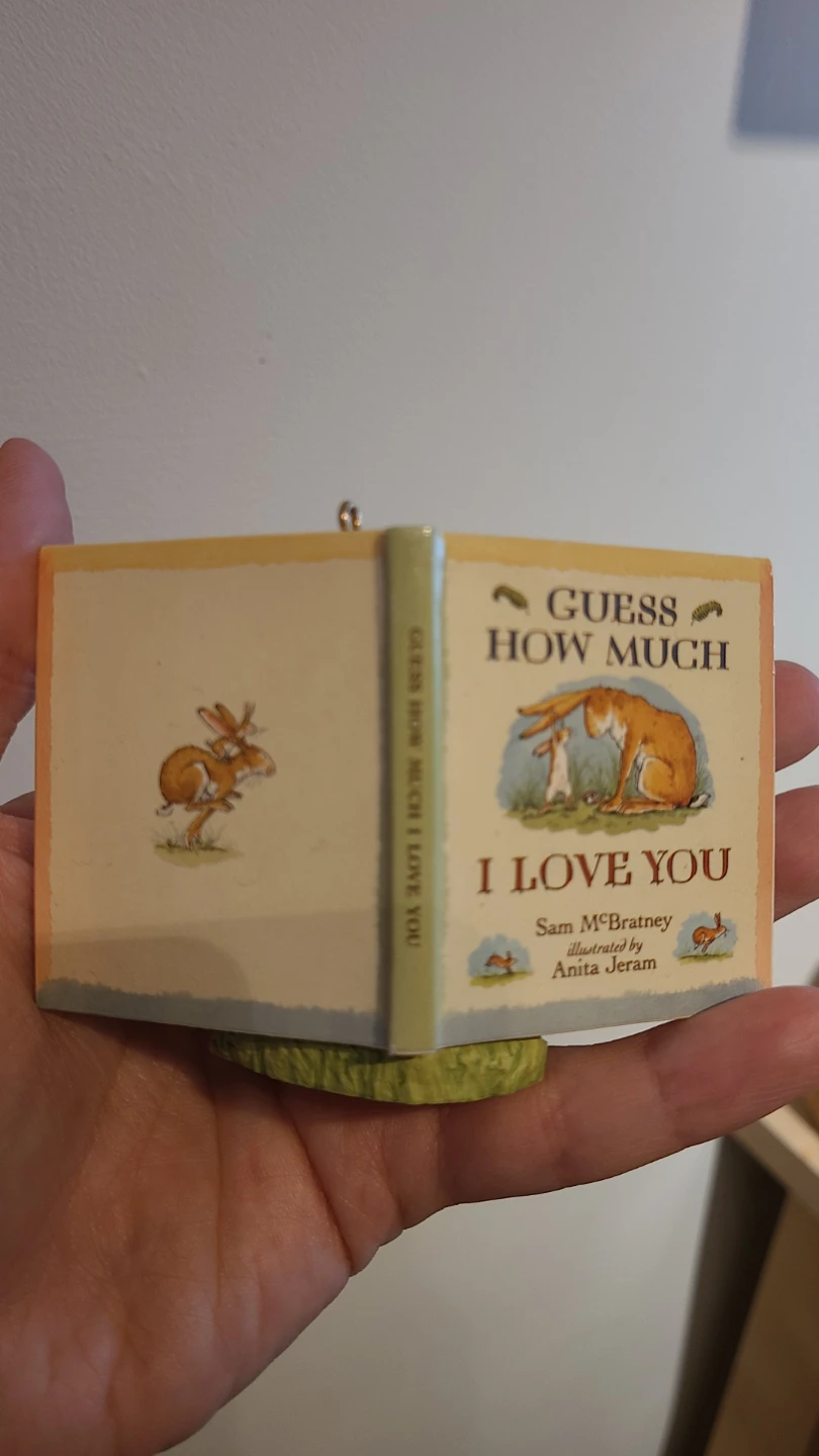 Hallmark Guess How Much I Love You Christmas Ornament - photo 2