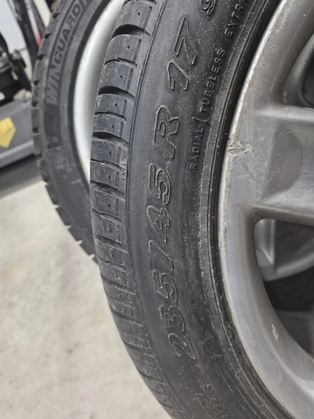 Acura TL rims and tires - photo 2