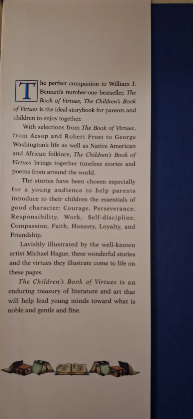 The Children's Book of Virtues🏈 - photo 3