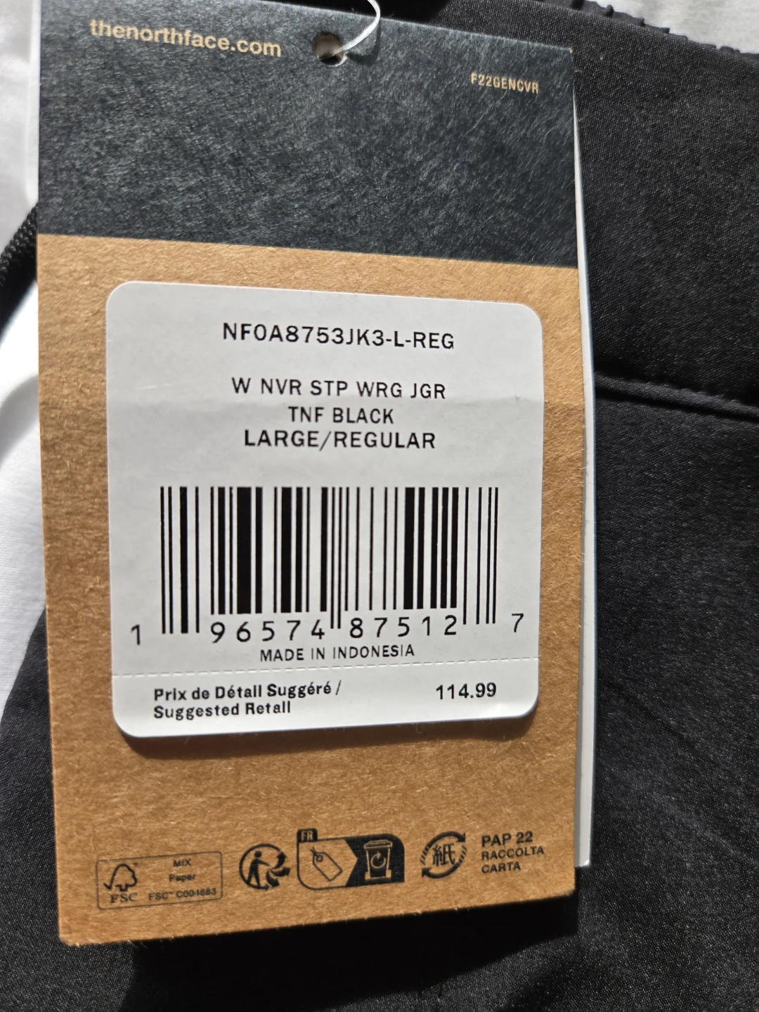 The North Face Women's Never Stop Joggers - Black - photo 2