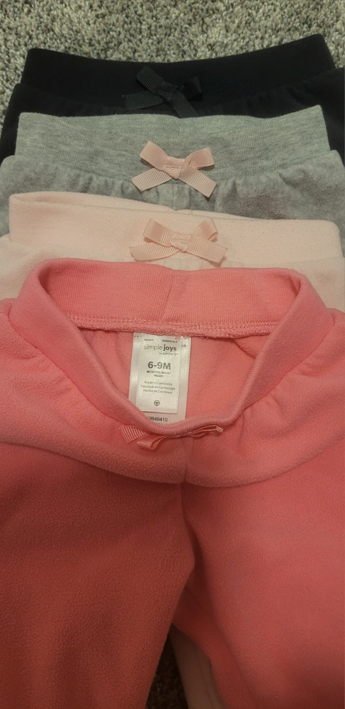 Simple Joys by Carter's fleece pants (4 pairs) - photo 3